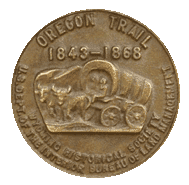 Oregon Trail Commerative Medallion