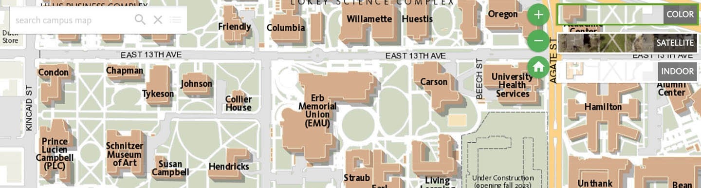 cua campus map