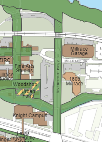 Willamette University Campus Map